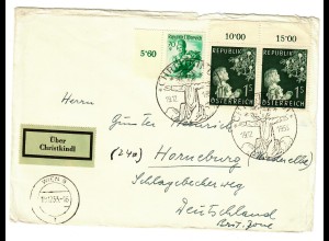 Christkindl: 1953 nach Horneburg