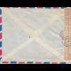 Ägypten/Egypte: 1948 Brief nach England als Luftpost, Zensur