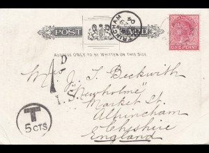 Australien: 1904: Postcard Adelaide to Altringham