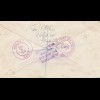 Australien: 1950: Air Mail Registered Dunedin to Holton/USA