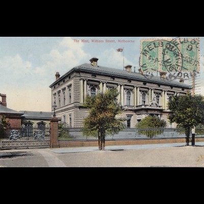 Australia: 1912: Postcard Melbourne to Germany