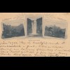 Natal: 1902: post card Drakensberg to Nürnberg/Germany