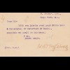 cape of good hope: 1910: Post card to Frankfurt/Germany