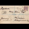 Gold Coast: 1903: Registered post card Fernando Po to München