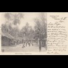 Ceylon: 1901: picture post card Colombo Street Scene - Grand Pass