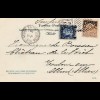 Chile: 1904: post card Santiago to Toulon Sur Allier