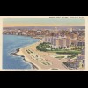 1945: Habana post card Marine Park to New York
