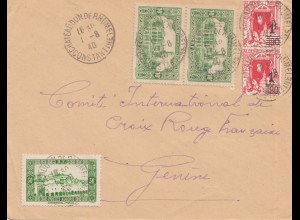 French colonies: Algerie 1940: Constantine to Croix Rouge-Genf