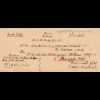 Burma 1937: book post Moulmein to Attangudi, Ranmad via Madras