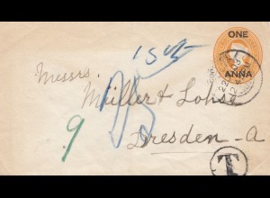 India 1903: letter to Dresden