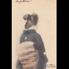 Japan 1904: post card to Leipzig