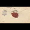 Mexico 1904: Registered letter via New York to Bad Salzuflen