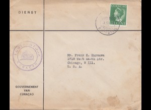 Curacao 1943: Government to Chicago
