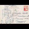 Palestine 1937: post card Jaffa to Bremen