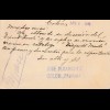 Panama 1910: Agencia Postal, Colon, to Berlin