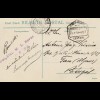 Mocambique 1914: post card Lourenco Marques to Faro/Portugal