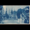 West India: post card 1933: Rangoon to Vienna