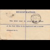 Malaysia: 1931: registered Sungei Bakap to Dresden