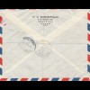 Sudan 1952: air mail registered Khartoum 2 to Iserlohn