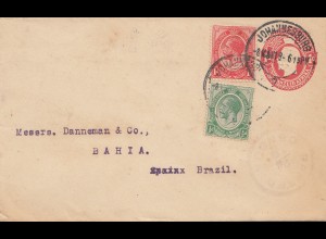 South Africa 1919: Johannesburg to Bahia/Brazil