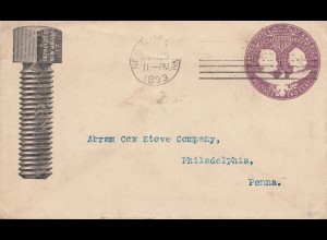 USA 1893: New Haven to Philadelphia - Screw
