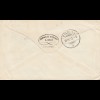 Zanzibar 1910: letter to Yverdon, Switzerland