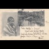 Zanzibar 1902: post card Maure to Köpenick, 