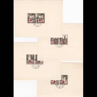 GG: private Gedenkarte komplett, Krakau gestempelt, 1940, selten ohne Sonderstempel