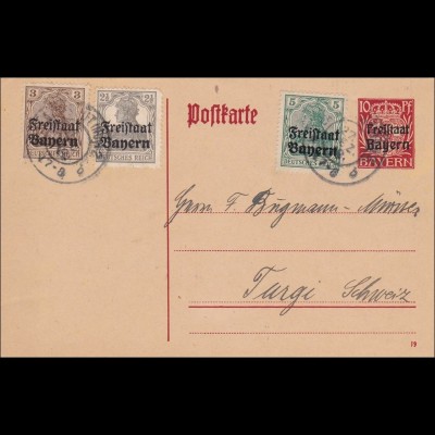 Bayern: 1919 in die Schweiz