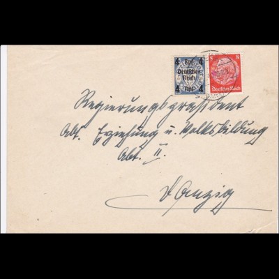 III. Reich: Brief von 1940