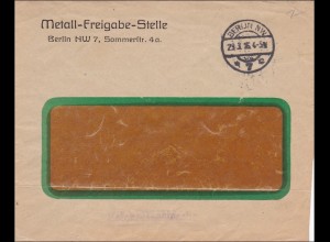 Metall Freigabes Stelle Berlin 1916