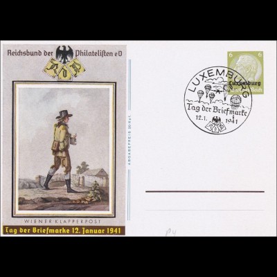 Tag der Briefmarke 1941, Ganzsache P3,