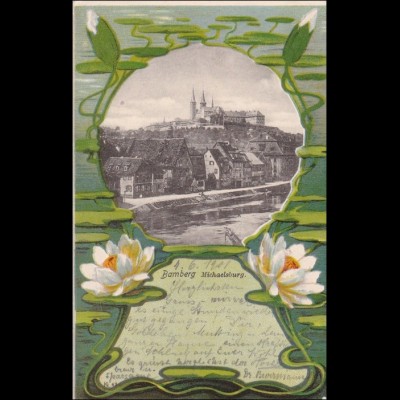Ansichtskarte AK: Bamberg 1901