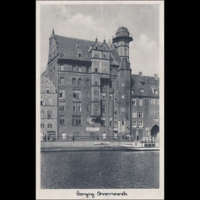 Danzig: Ansichtskarte als Feldpost 1942 an FP Nummer 13740