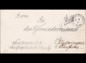 Dermbach/Feldabahn 1891 nach Sondheim