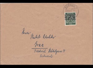 BiZone: Brief aus Kassel 1948 nach Graz