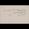Bayern: 1904: Kartenbrief von Ingoldstadt nach Roma