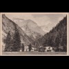 Bayern: 1921, Postkarte Allgäuer Alpen, Oytal-Haus nach Nürnberg