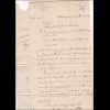 Brief von Schleusingen nach Steinbach 1886