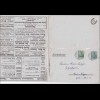 Ganzsache SELTENER Kartenbrief von Dresden 1916, Germania