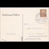 Ganzsache Briefmarkenausstellung Bayrische Ostmark 1936, Coburg