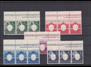 Generalgouvernement (GG) Wappenserie 105-109, ** OBERRAND