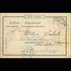 DSWA: Ansichtskarte Lüderitzbucht 1906 nach Weitersweiler bei Neuweiler