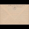 Französische Zone: Brief aus Neustadt Haardt nach Berlin 1946