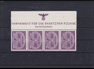 Generalgouvernement (GG) Dienstmarken D12,**, HHZ, Oberrand 