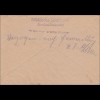 BiZone: Brief aus Aschaffenburg 1945 - zurück - Bestätigung